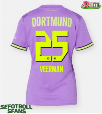 Borussia Dortmund Joey Veerman #25 Tredje Tröja Kvinnor 2026-27 Kortärmad